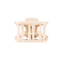 Load image into Gallery viewer, Open Almond Beige showing claws of the clips 
