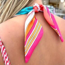 Load image into Gallery viewer, Belmont Scarf Necklace - Sunburst Heart
