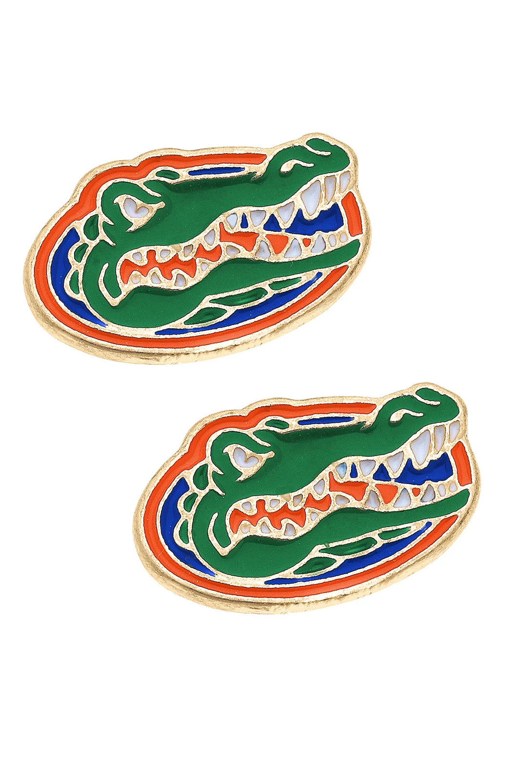 Florida Gators Enamel Stud Earrings