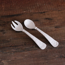 Load image into Gallery viewer, VIDA Havana large Salad Servers  on a wood table
