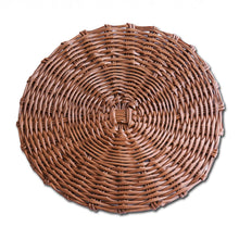 Load image into Gallery viewer, Beatriz Ball VIDA Faux Wicker Placemats Set of 4 - Brown
