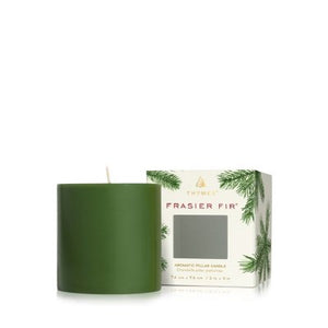 Thymes Frasier Fir 3 x 3 Pillar Candle