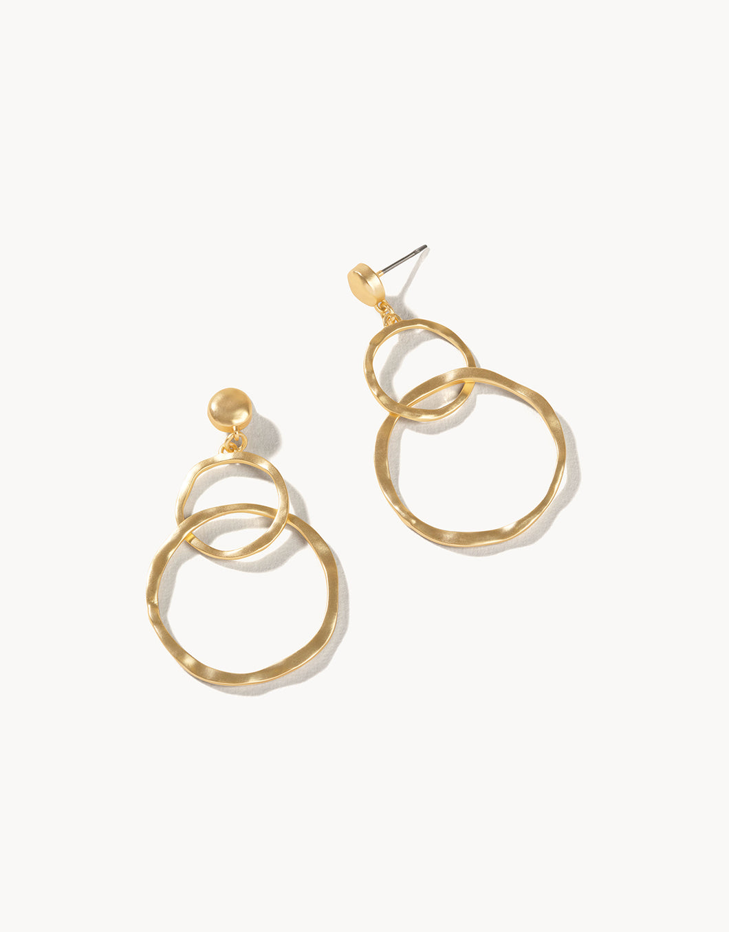 Spartina 449 Ring Toss Earrings Gold