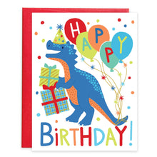 Load image into Gallery viewer, Birthday Greeting Card - Birthday Dino-Kids
