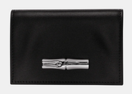 Longchamp Roseau Compact Wallet - Black