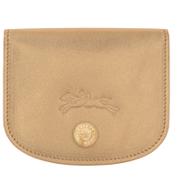 Longchamp Le Pliage Xtra Leather Card Holder - Gold