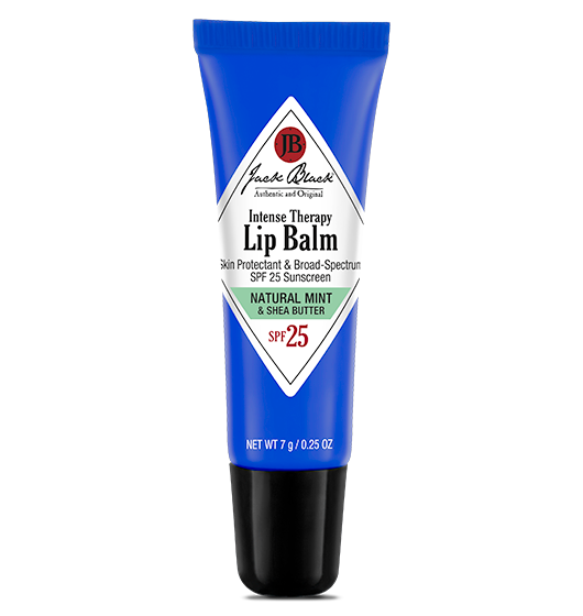 Jack Black Intense Therapy Lip Balm SPF 25 Natural Mint & Shea Butter 