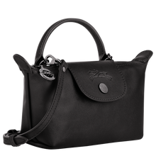 Load image into Gallery viewer, Le Pliage Xtra XS Leather Pouch side view
