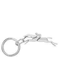Longchamp Cavalier Longchamp Key Ring Silver