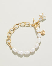Load image into Gallery viewer, Spartina 449 Starfish Groupie Toggle Bracelet Pearl
