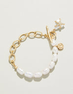 Spartina 449 Starfish Groupie Toggle Bracelet Pearl