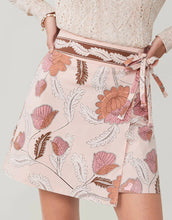 Load image into Gallery viewer, Matilda Bi-stretch Skirt 1859 Lighthouse Floral Stitch
