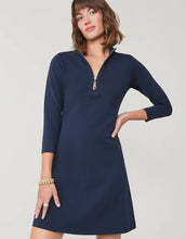 Load image into Gallery viewer, Spartina 449 Nora Half-Zip Dress Slate Blue
