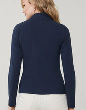 Load image into Gallery viewer, Nora Half-Zip Top Slate Blue
