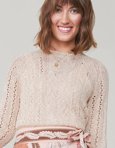 Shelby Pullover Neutral Blush