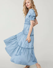 Load image into Gallery viewer, Valerie Midi Dress Dusty Turquoise
