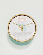 Spartina 449 Sea La Vie Necklace Florida/State in round  box