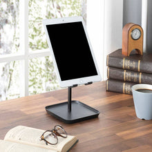 Load image into Gallery viewer, The Perfect Tablet Stand on a desk holding a tablet 
