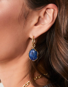 Spartina 449 Coralie Earrings Blue