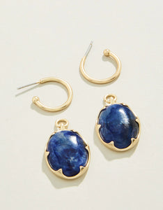 Spartina 449 Coralie Earrings Blue