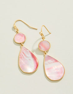 Spartina 449 Batina Earrings Pink Mother-of-Pearl