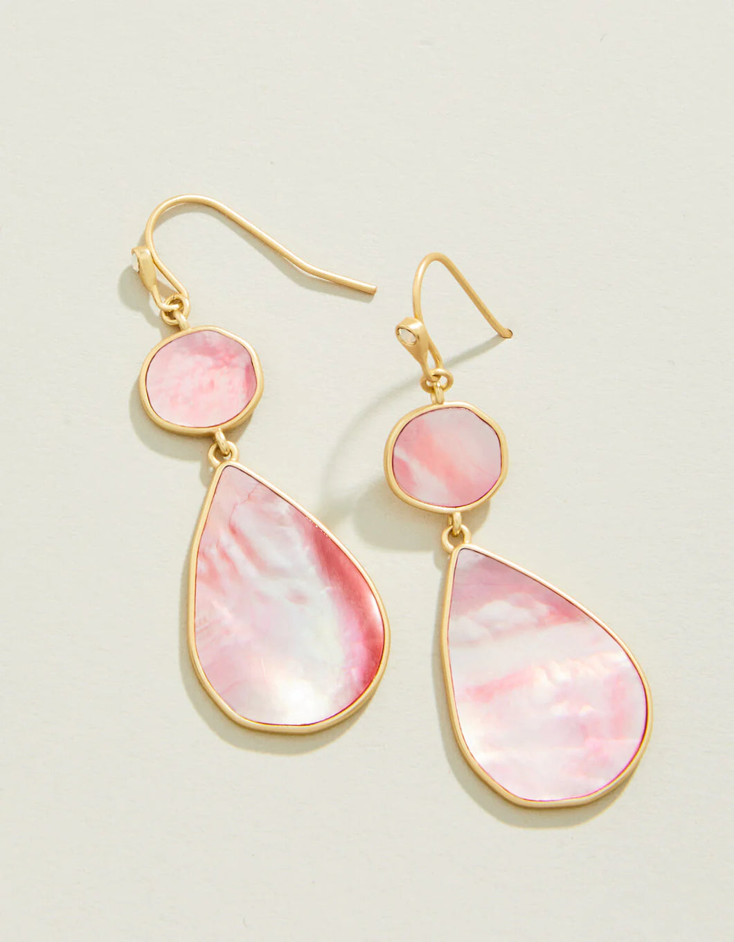 Spartina 449 Batina Earrings Pink Mother-of-Pearl