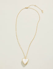 Load image into Gallery viewer, Full Heart Necklace 18&quot; Mother-of-Pearl

