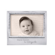 Mariposa Thank Heaven For Little Girls Beaded 4x6 Frame