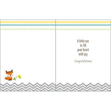 Load image into Gallery viewer, Baby Greeting Card - Woodland Baby
