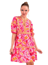 Load image into Gallery viewer, Gretchen Scott Designs Border Dress - Flora
