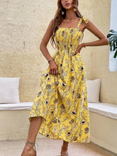 Load image into Gallery viewer, person in Sleeveless Camisole Printed Dress
