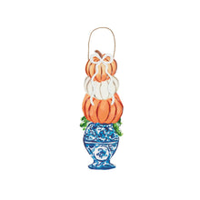 Load image into Gallery viewer, Pumpkin Topiary Door Hanger
