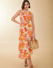 Load image into Gallery viewer, Spartina 449 Carlyn Midi Dress Richmond Hill Fruit
