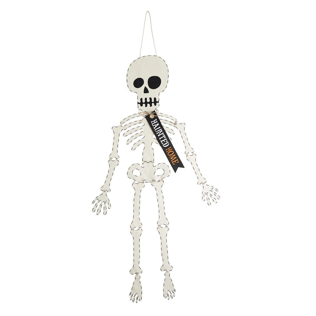 Skeleton Halloween Door Hanger