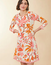 Load image into Gallery viewer, Spartina 449 Island Fringe Dress Richmond Hill Honeysuckle Cream
