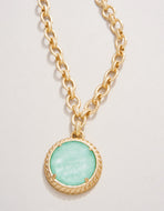 Karina Round Necklace 19