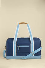 Load image into Gallery viewer, Spartina 449 Armada Duffle Navy Blue Stripe
