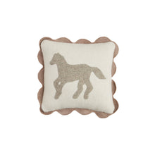 Load image into Gallery viewer, Horse Mini Pillow with hores
