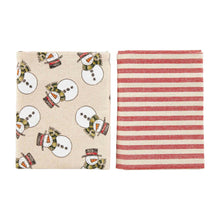 Load image into Gallery viewer, Snowman Xmas Towel Set
