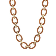 Capucine de Wulf Earth Goddess Link Necklace - Teak