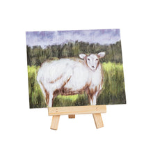 Load image into Gallery viewer, Farm Art Plaque sheep
