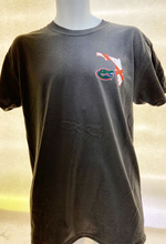 Load image into Gallery viewer, Florida Gators Grey T-Shirt - State Flag
