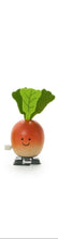 Load image into Gallery viewer,  Wooden Wind Up Radish Toy
