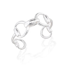 Load image into Gallery viewer, Capucine de Wulf Equestrian Snaffle Bit Link Cuff Bracelet

