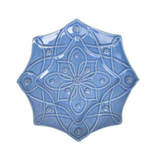 Load image into Gallery viewer, Juliska Jardins Du Monde Dessert/Salad Plate blue

