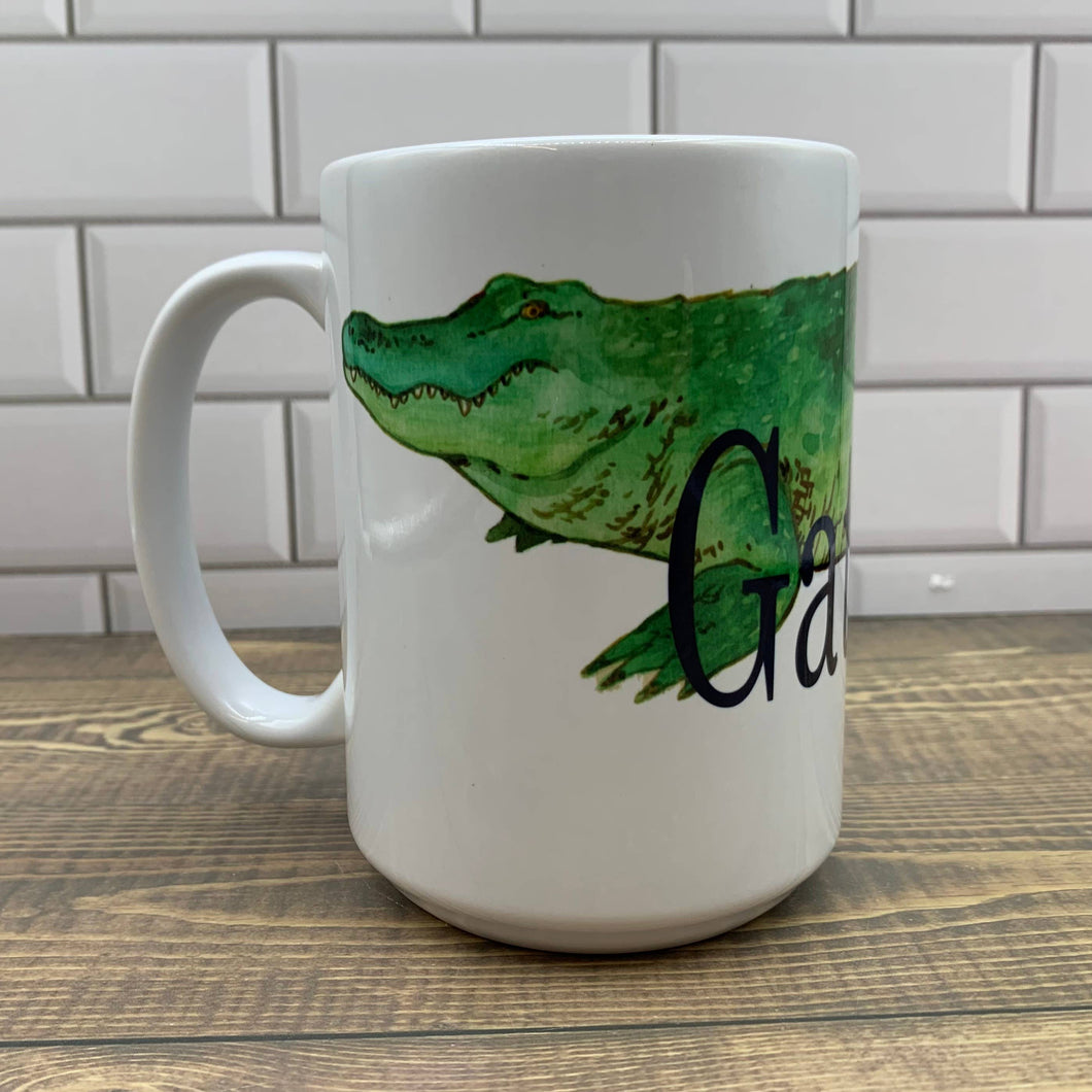 Alligator 15 oz Coffee Mug - Gator
