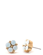 Spartina 449 Clover Gem Stud Earrings