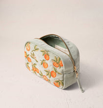 Load image into Gallery viewer, Orange Blossom Makeup Bag
