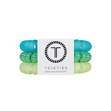 Load image into Gallery viewer, stack of TELETIES Cabana Cutie Hair Ties
