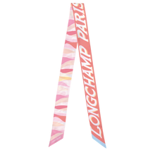 Load image into Gallery viewer, Longchamp En Pleine Vague Silk Headband sunset
